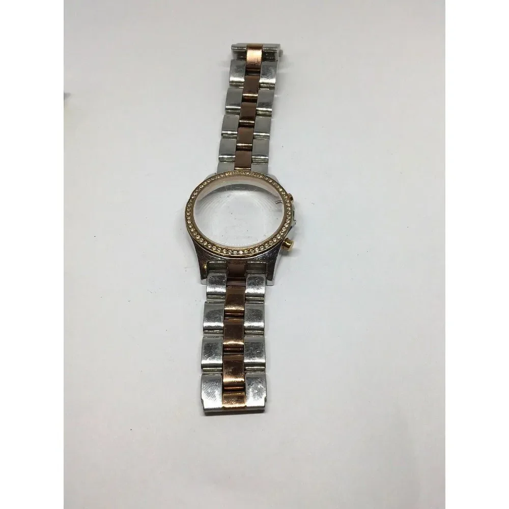 Michael Kors Watch Bracelet Links Case Use For Parts 20mm Band Gold A755
